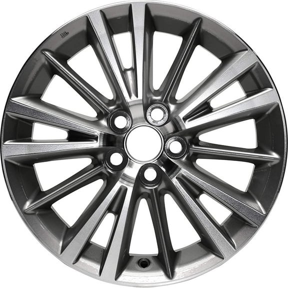 New Aluminum Wheel Rim 16 Inch Fits 14-19 Toyota Corolla 5-100mm 15 Spokes