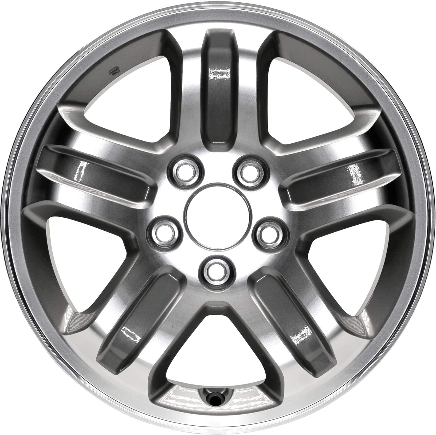 16x6.5 Inch Aluminum Alloy Wheel For Honda Accord 2003-2005 | Direct Fit, Silver, OE Specs