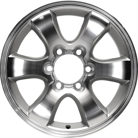 New Aluminum Wheel Rim 17 Inch Fits 2003-2009 Toyota 4Runner 17X7.5 6 on 139.7 - 5.5 Inches 6 Spoke