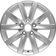thumbnail image 1 of New Aluminum Wheel Rim 17 Inch Fits 2006-2014 Volkswagen Jetta 17X7 5 x 112mm 10 Spoke, 1 of 8