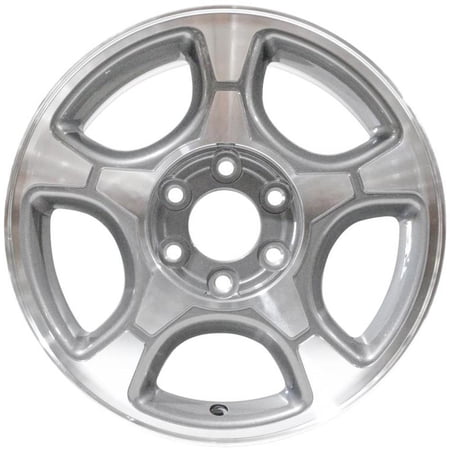 New Aluminum Wheel Rim 17 inch Fits 2004-2009 Chevy Trailblazer 6-127mm 5 Spokes