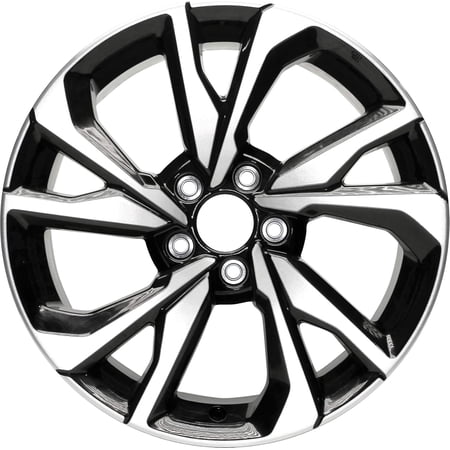 New Aluminum Wheel Rim 18 inch Fits 2017 - 2018 Honda Civic 10 Spoke