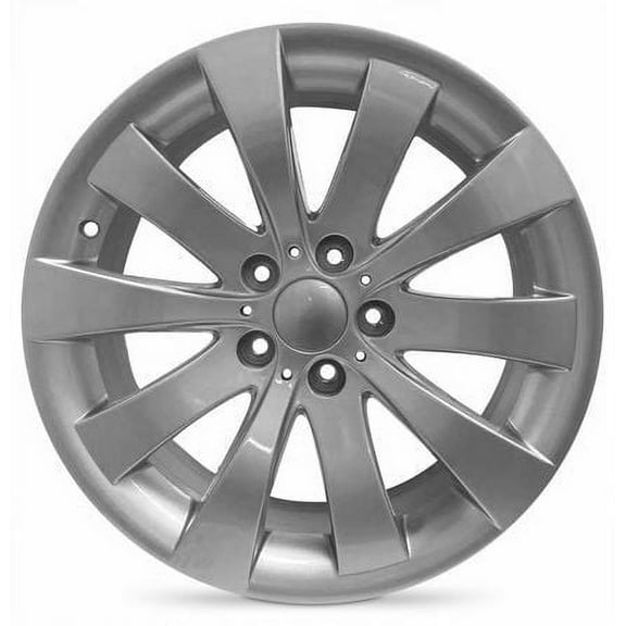 New Aluminum Wheel Rim for 2016-2019 BMW 640i 18 in 5 Lug Silver Fits R18 Tire Direct Fit