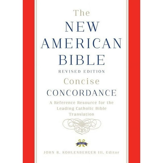 New American Bible revised edition concise concordance, (Hardcover)