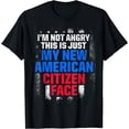 thumbnail image 1 of New American Citizen Face Citizenship Day Pride T-Shirt, 1 of 4
