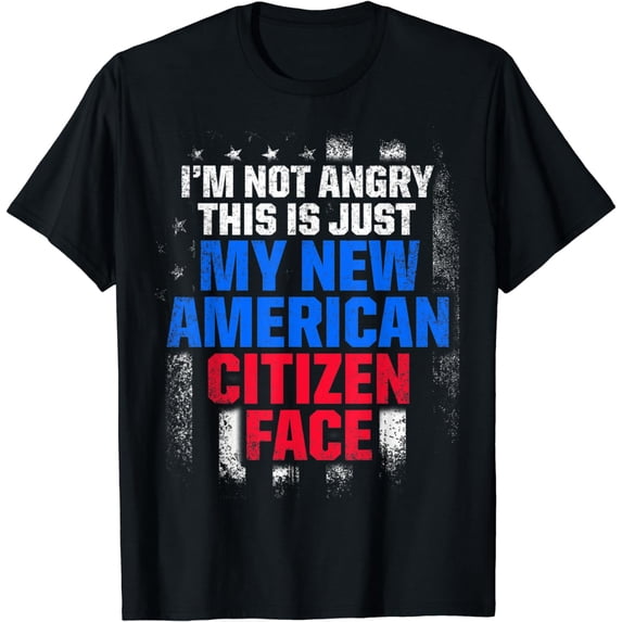 New American Citizen Face Citizenship Day Pride T-Shirt