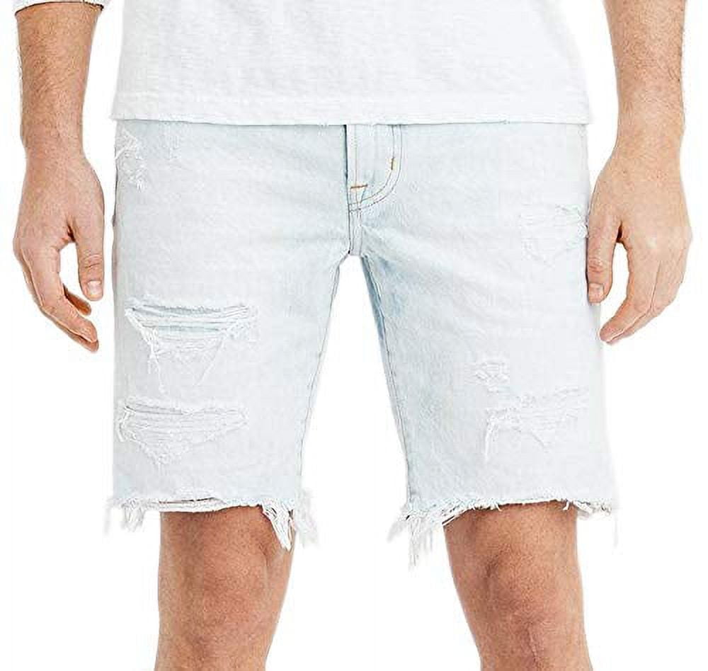 New American Eagle Mens 6834466 Denim Short Light Acid Wash US 30 Walmart