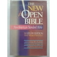 thumbnail image 1 of Pre-Owned Holy Bible: The New Open Bible, Study Edition, New American Standard Bible (Hardcover) 0840709994 9780840709998, 1 of 1