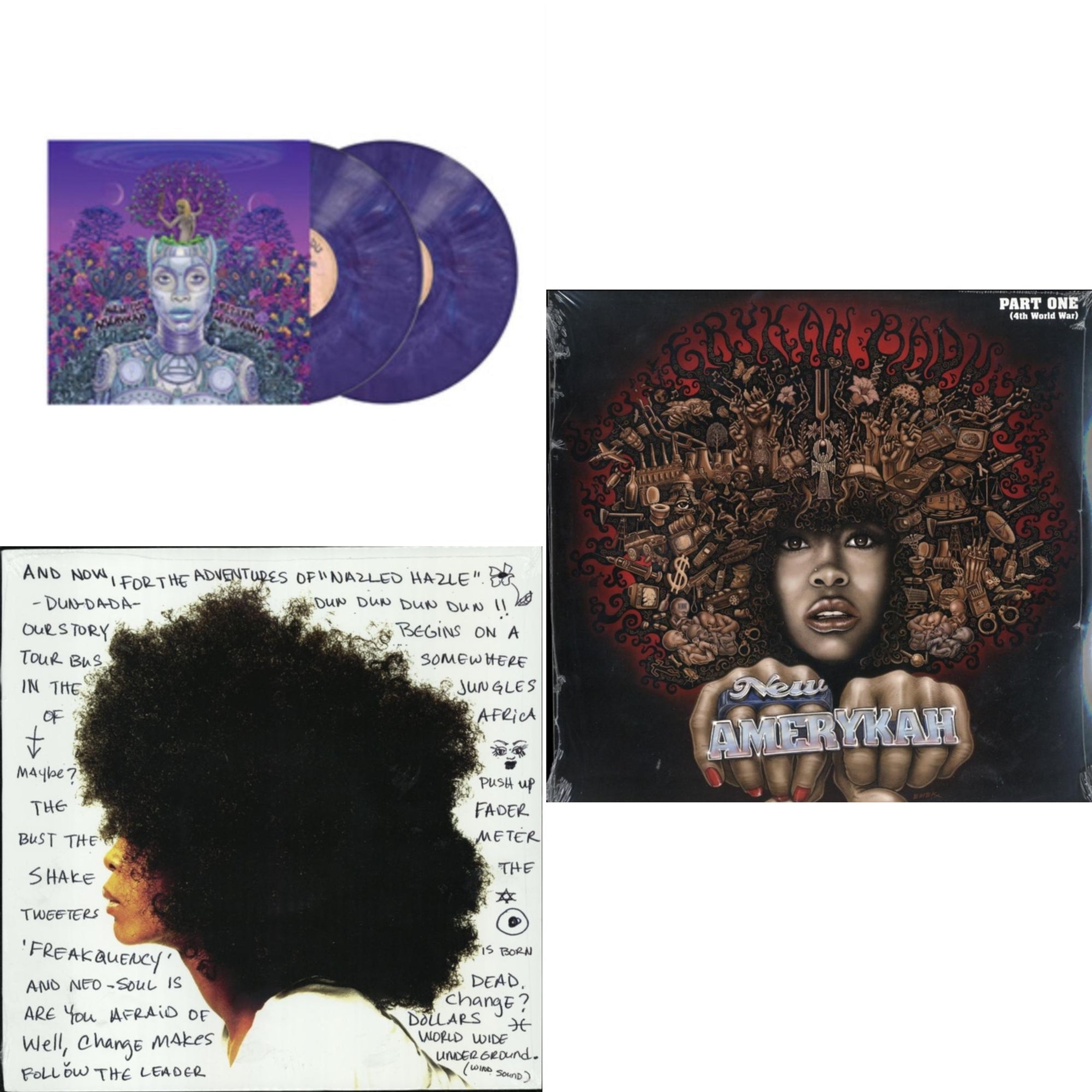 Erykah Badu All Vinyl Records in Vinyl Records - Walmart.com