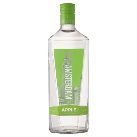 New Amsterdam Apple Flavored Vodka, 1.75 L Bottle, 35% ABV