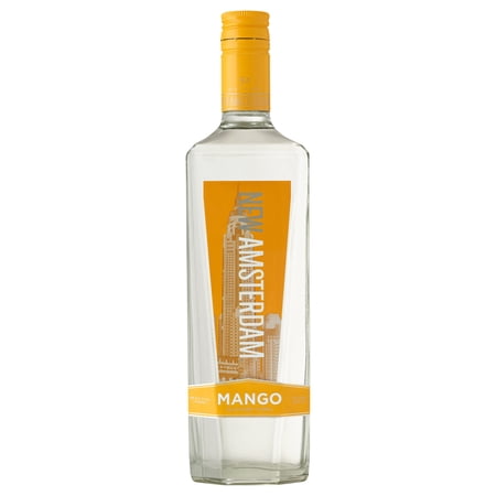 New Amsterdam Mango Flavored Vodka, 750 mL Bottle, 35% ABV