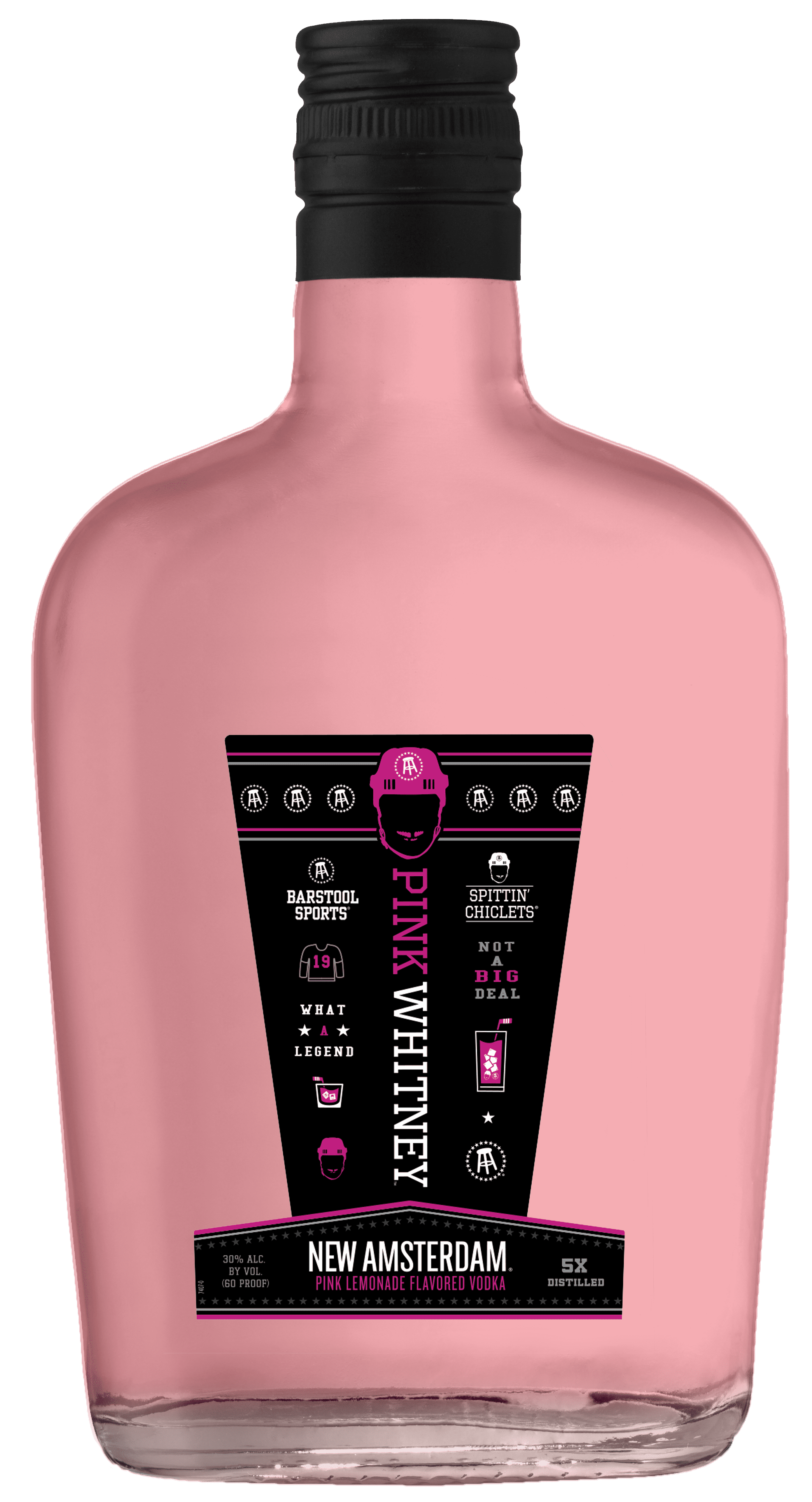 New Amsterdam Pink Whitney Lemonade Flavored Vodka, 375ml Glass Bottle