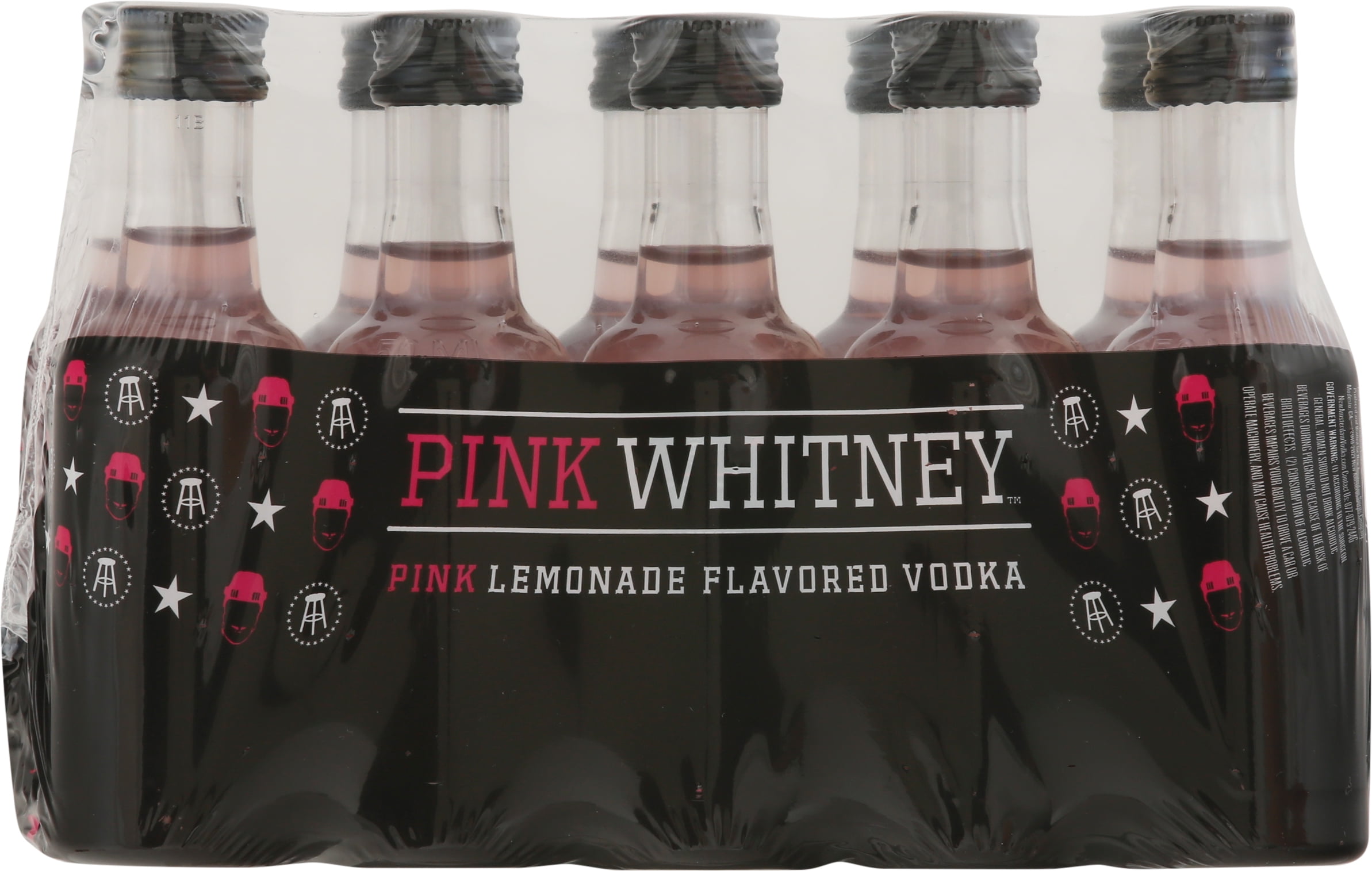 New Amsterdam Pink Whitney Vodka 50 Ml 10 Pack