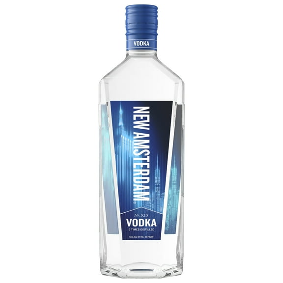 New Amsterdam Vodka, 1.75 Liter Glass Bottle