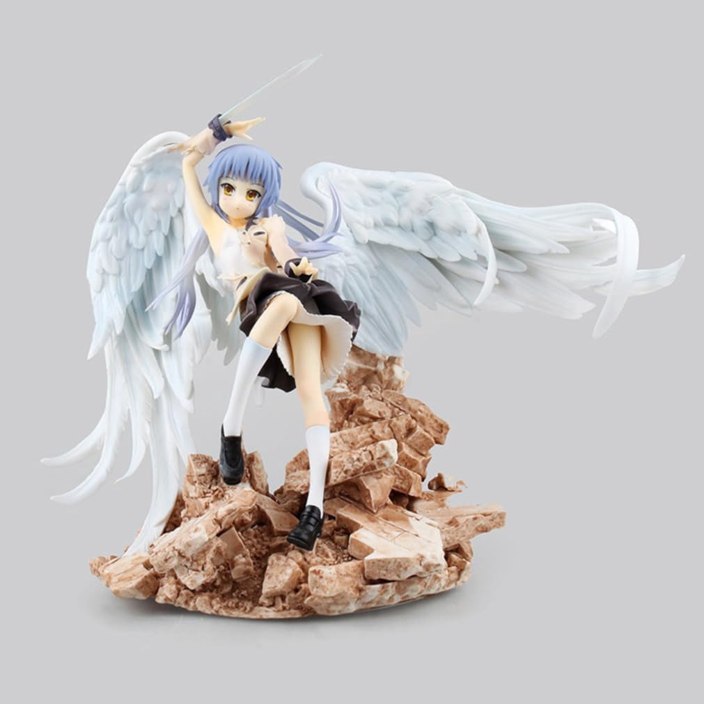 New Angel Beats! Tachibana Kanade (combat Ver) Character Anime Model Statue Action Figures Desktop Ornament Popular Decorations Fan Souvenirs Creative Gift Collectable