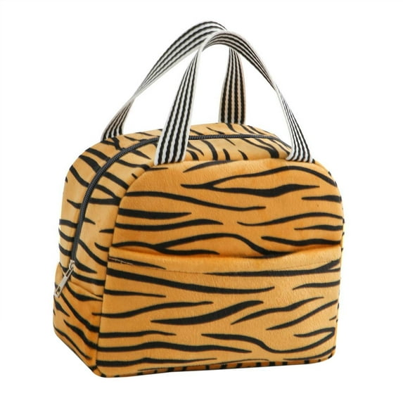 New Animal Print Thermal Insulation Bag Portable Lunch Bag Travel Picnic Lunch Bag Work To School With Rice Bag Bento Bag Large Heavy Duty Clear Lunch Bag Trim Womens Insulated Lunch Bag Water Bottles