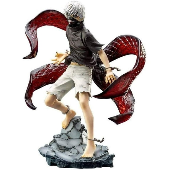 New Anime Desktop Ornament , Tokyo Ghoul Kaneki Ken PVC Collectible Character Statue Collectibles
