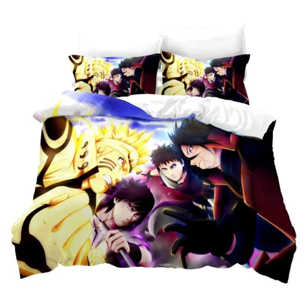 New Anime Naruto Bedding Set Twin Full Queen King Size Itachi Akatsuki