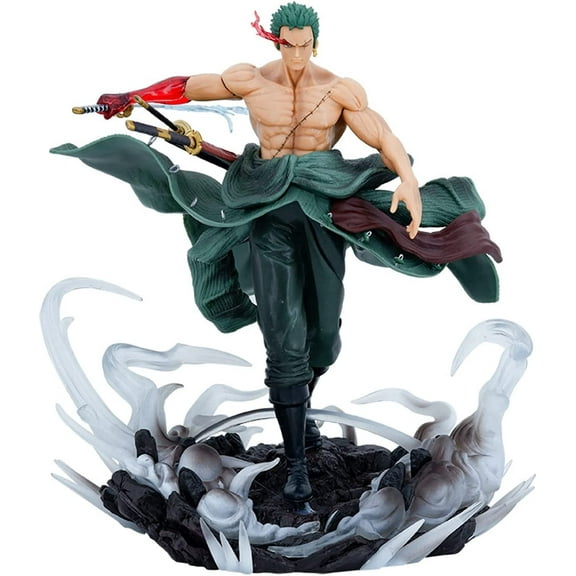 New Anime, Roronoa Zoro 28cm/11inch Cartoon Character Statue Anime Collection Figurine Gifts