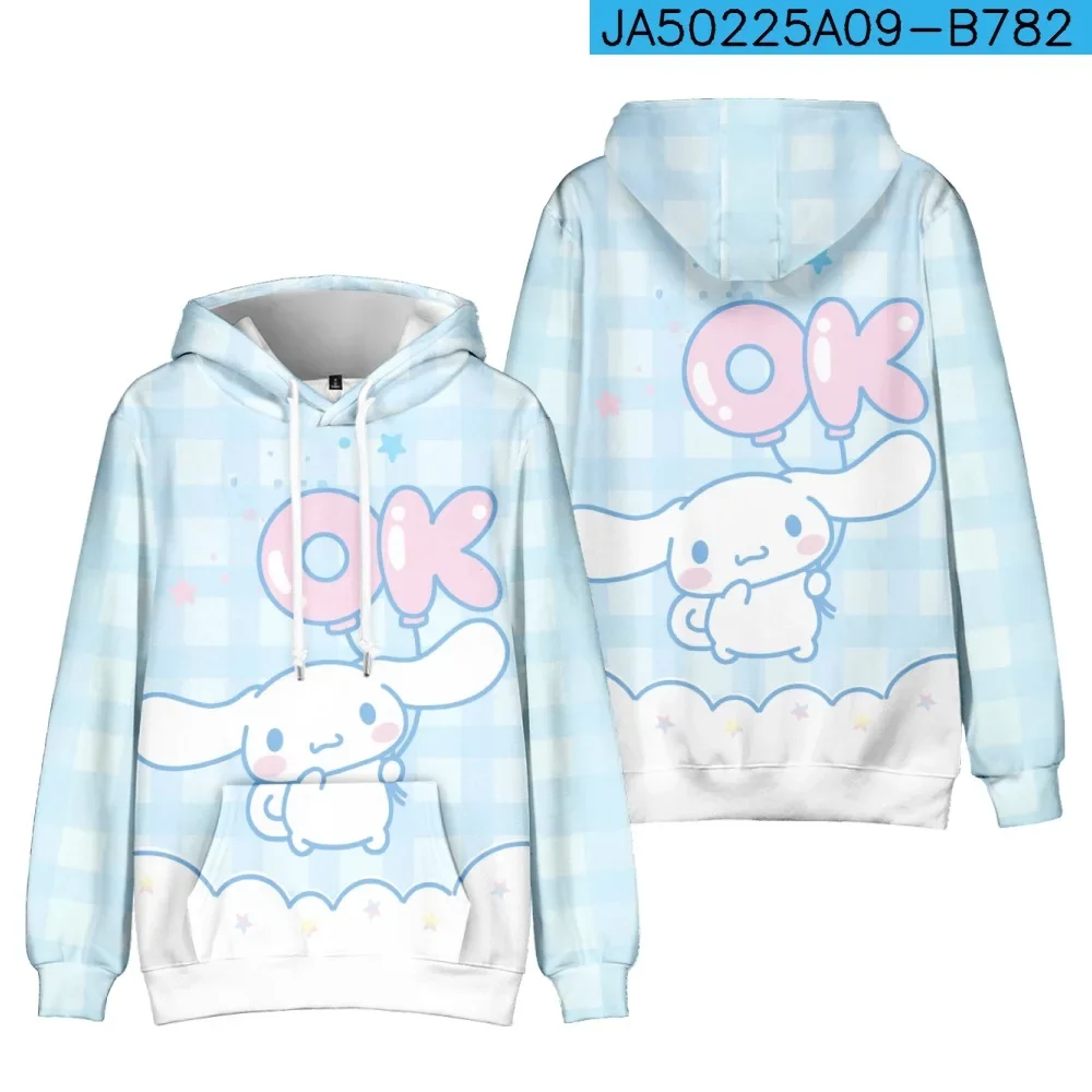 New Anime Sanrio Cinnamoroll Big-eared Dog Cinnamon Dog Element Casual ...