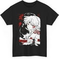 thumbnail image 1 of New Anime Sesshomaru T Shirt Merch Casual Short Sleeved T Shirt Unisex Tee, 1 of 4