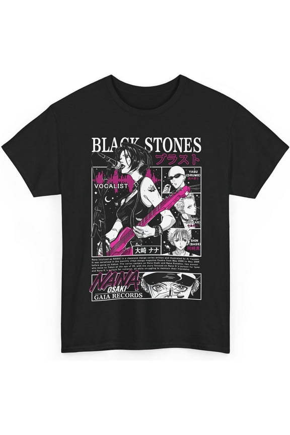 New Anime T-Shirt Nana Merch Casual Short SleeveT Shirt Unisex Anime Tee