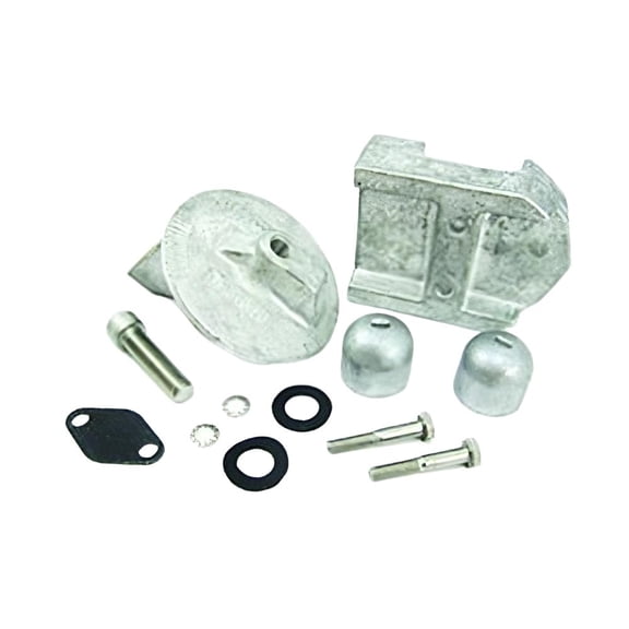 Aluminum Anode Kit Compatible with MerCruiser Alpha Sterndrive Saltwater/Brackish Galvanic Protection Marine Lower Unit Replaces 97-888755K01 888756Q1