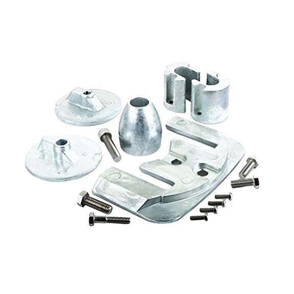 Zinc Anode Kit Compatible with MerCruiser Bravo III Sterndrive Saltwater Galvanic Protection Marine Lower Unit Replaces 97-888761Q04 888761Q04