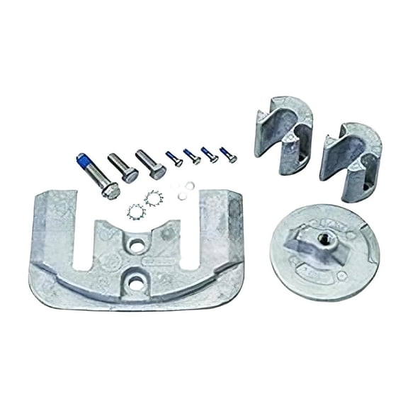 New Zinc Anode Kit Compatible with MerCruiser Bravo II/III Sterndrive Saltwater Galvanic Protection Marine Lower Unit Replaces 888761Q04 97-888761Q04