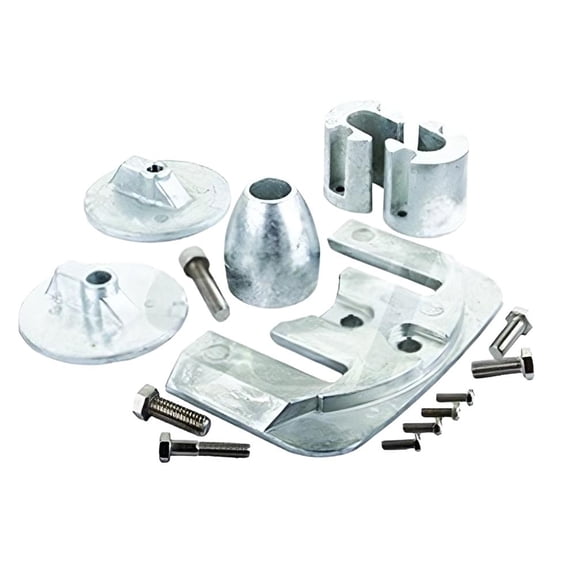 Zinc Anode Kit Compatible with MerCruiser Bravo III Saltwater Marine Sacrificial Anode Set Corrosion Protection 888761Q04 PMC10165A