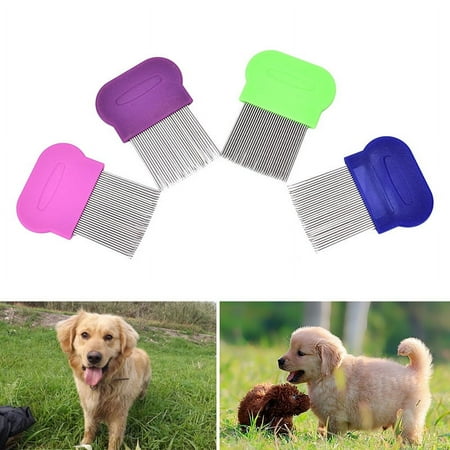 New Anoplura Flea Comb Cootie Stainless Steel Lice Comb for Children Flea Combs