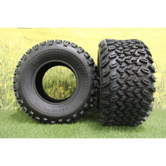 (New) Antego 22x11.00-10 ATV/UTV Lawn and Garden Tires (Set of Two)