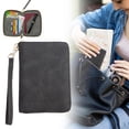 thumbnail image 1 of New Anti Passport Bag Zipper Travel Passport Clip Multifunctional Change Storage Document Bag Travel Anti Loss Item Family Bag, RFID Blocking Passport Holder, Travel Document Organizer Wallet, 1 of 8