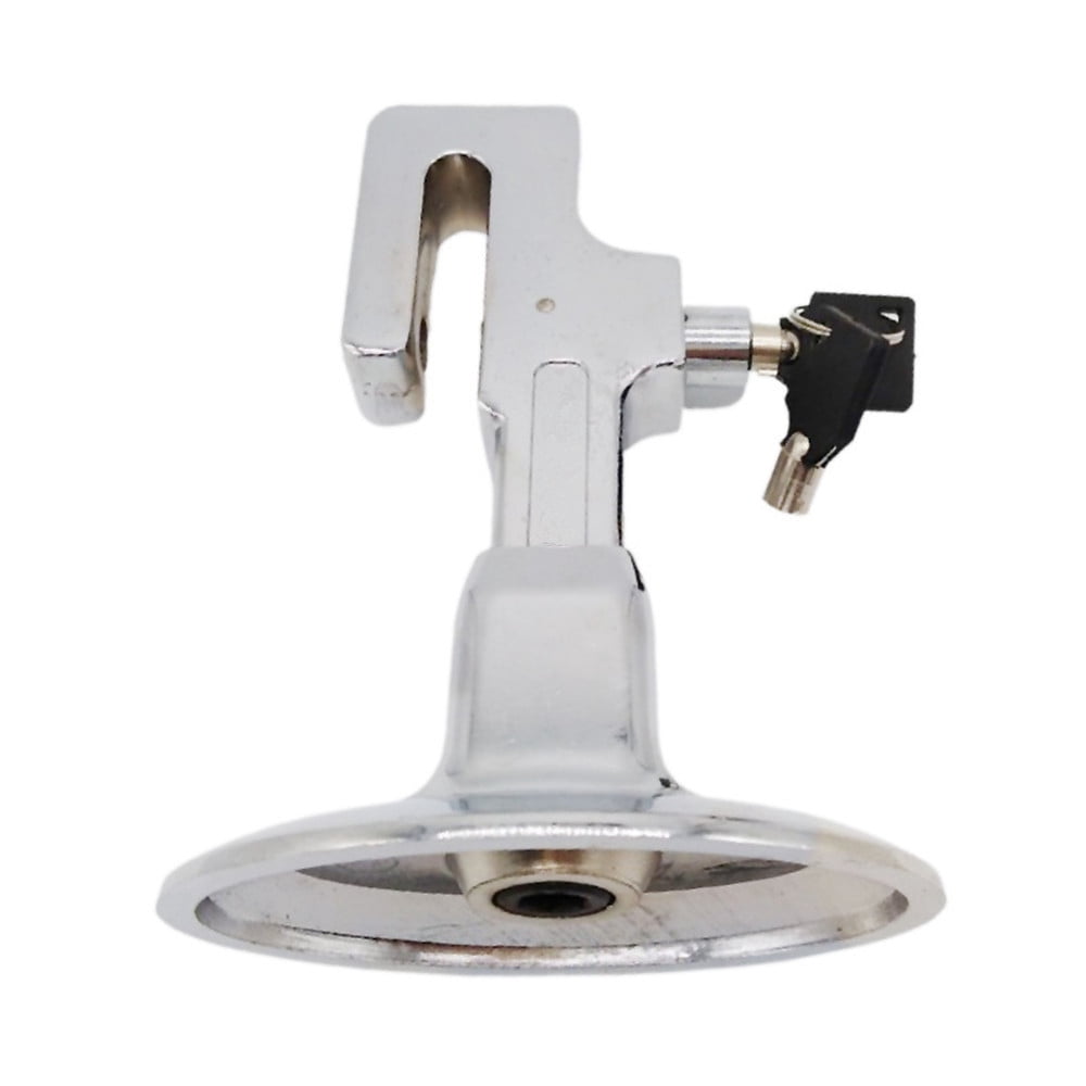 New Antitheft Car Brake Pedal Lock Security With Keys Stainless Steel