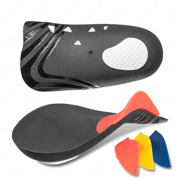 New Arch Correction Orthopedic Insoles TPU Height Adjustable Anti-slip Insoles Orthopedic Orthotic Insoles for Flat Feet
