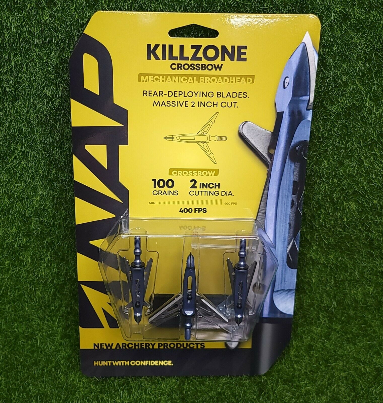 New Archery Products Mechanical Broadhead Crossbow Killzone, 2