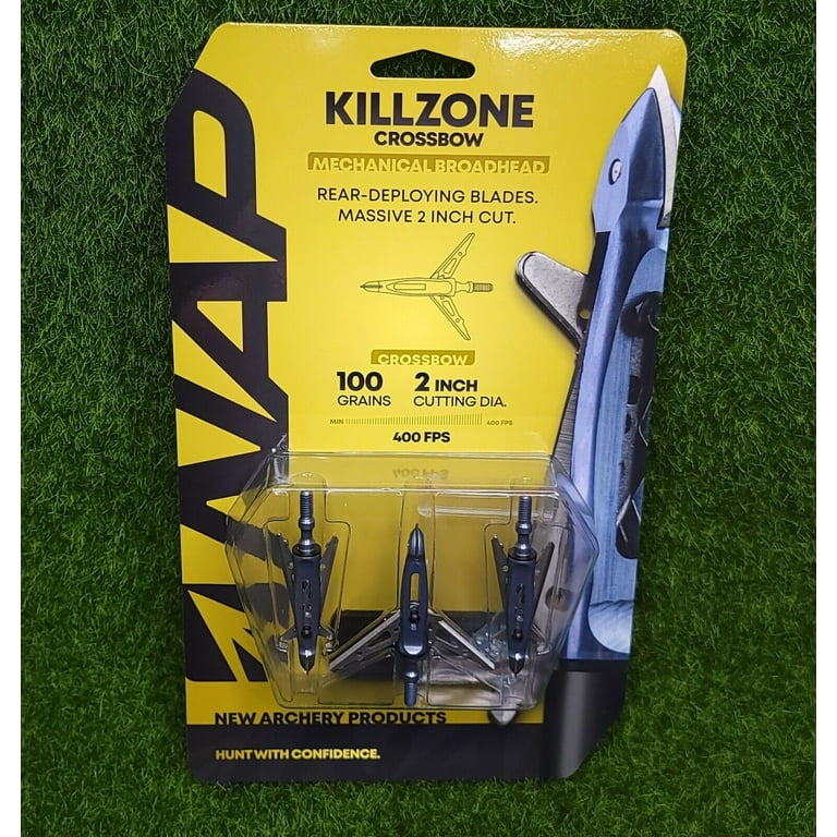 小物 ballistic industries uncrowd New Archery Products Mechanical Broadhead Crossbow Killzone, 2
