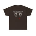 thumbnail image 1 of Are You Drunk? Yes NO - Karibou USA Heavy Cotton Tee. Funny Shirt, 1 of 12