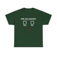 thumbnail image 1 of Are You Drunk? Yes NO - Karibou USA Heavy Cotton Tee. Funny Shirt, 1 of 12