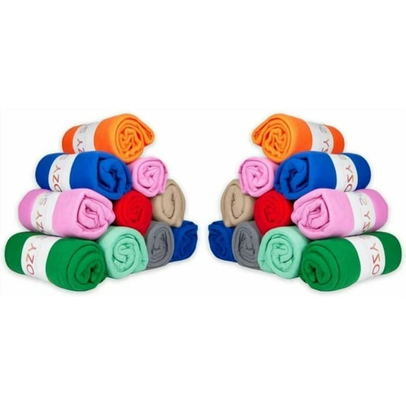 New Arkwright Llc Soft Fleece Throw Blankets (50X60) Soft & Cozy Assorted Colors