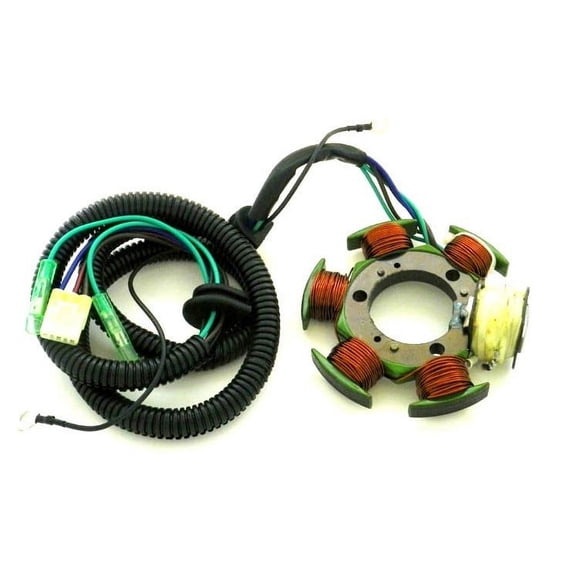 Stator Assembly Compatible with 1997-2004 Yamaha GP 1200 XL 1200 SUV 1200 LS 2000 LX 210 Exciter 270 1131cc 2-Stroke 3-Cylinder Triple 135HP PWC Jet Boat Replaces OEM 65U-85510-01-00