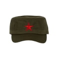 thumbnail image 1 of New Army Cadet Adjustable Hat w/ Red Star - Olive, 1 of 1