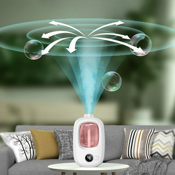 New Aroma Diffuser for Essential Oils - 5.12x3.07x1.18in Portable Oil Diffuser, Silent Operation, Removable Wick & Bottle, USB Charging Cable - Aromatherapy for Home, Office, Spa, Hotel