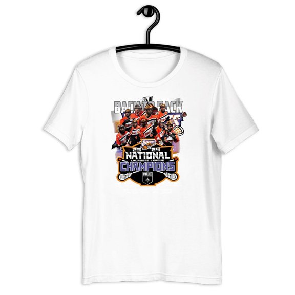 New Arrival! Back To Back Buffalo Bandits 2023-2024 Nll Champions T-shirt-TH30590
