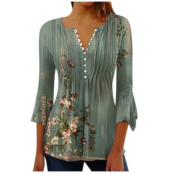 New Arrival BeiFu Long Sleeve Shirts For Women Casual Womens Tops Summer Trendy Women Blouses Dressy Casual Summer Plus Size Cotton Graphic T Shirts For Women Spring Clothes For Women