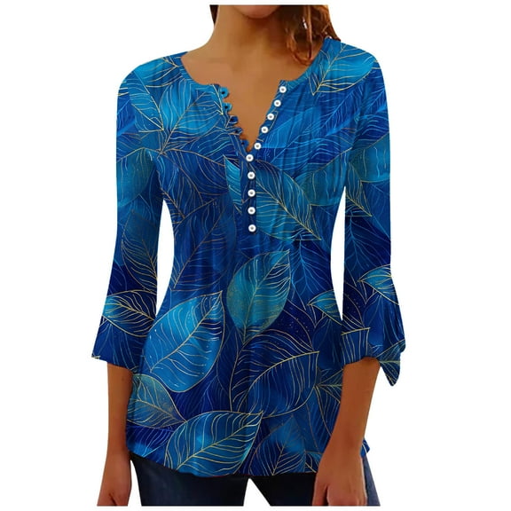 New Arrival BeiFu Long Sleeve Shirts For Women Casual Womens Tops Trendy Dressy Women Blouses For Seniors Plus Size Cotton Polyester Blend T Shirts Women V Neck Fall Outfits For Women 2025