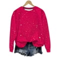 thumbnail image 1 of New Arrival Beifu Boho Tops For Women Summer Womens Tops Long Sleeve Fashion Women Blouses Cotton 3/4 Sleeve Shirts For Women Cotton Spring Clothes, 1 of 6