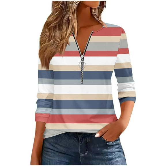 New Arrival Beifu Boho Tops For Women Summer Womens Fashion Tops 2026 Trendy Going Out Women Blouses Dressy Casual Long Sleeve Cotton Tee Shirts For Women Fitted Spring Clothes