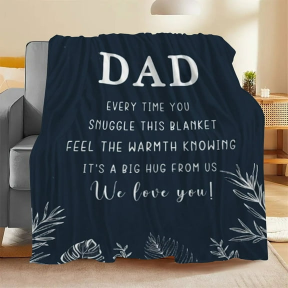 New Arrival Flannel Digital Printed Throw Blanket Soft and Lightweight Warm 200-250g/m² Contemporary Style with Knitting Weaving Method for Dad Office Sofa Bed Travel Camping