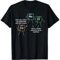 thumbnail image 1 of 【New Arrival】Funny Chemistry Pun "Arrest For A Salt" Periodic Table Graphic T-Shirt Science Humor Tee, 1 of 7